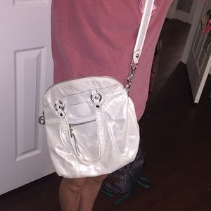 Silver Coach Poppy purse